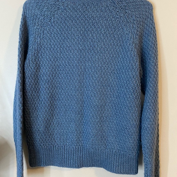 Ralph Lauren Women’s Blue Crew Neck Knit Sweater Wool blend - Picture 6 of 8